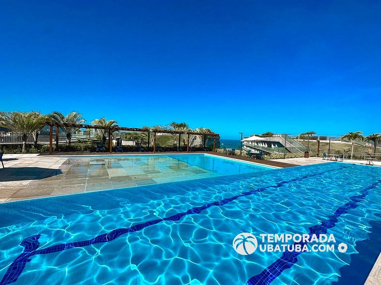 DNA111 - Apto 2 suites frente mar – Reserva DNA, Ubatuba - P